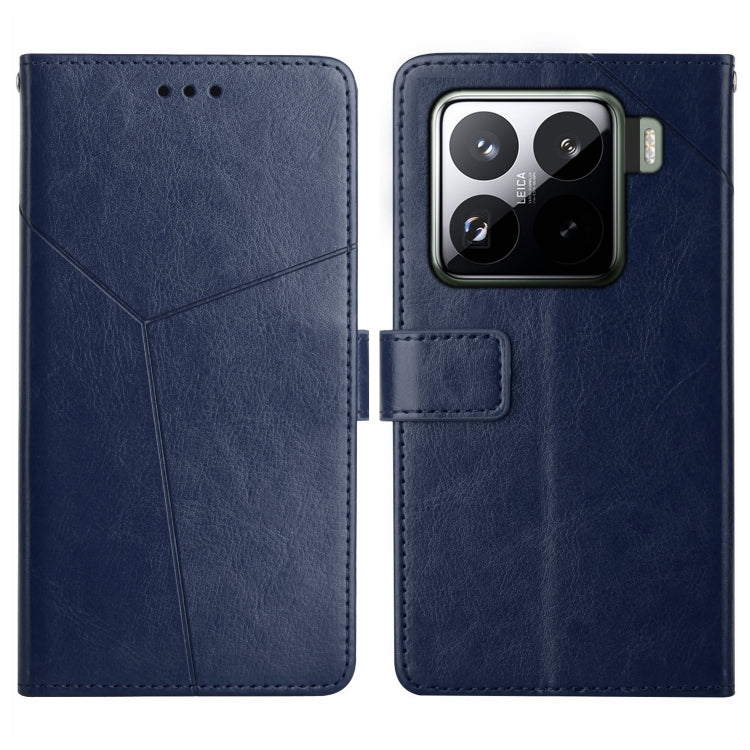 Y-shaped Pattern Flip Leather Phone Case