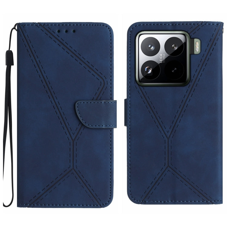 Stitching Embossed Leather Phone Case
