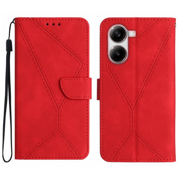 Stitching Embossed Leather Phone Case, For Xiaomi Poco X7 Pro, For Xiaomi 15 Pro, For Xiaomi 15, For Xiaomi 14T Pro 5G Global