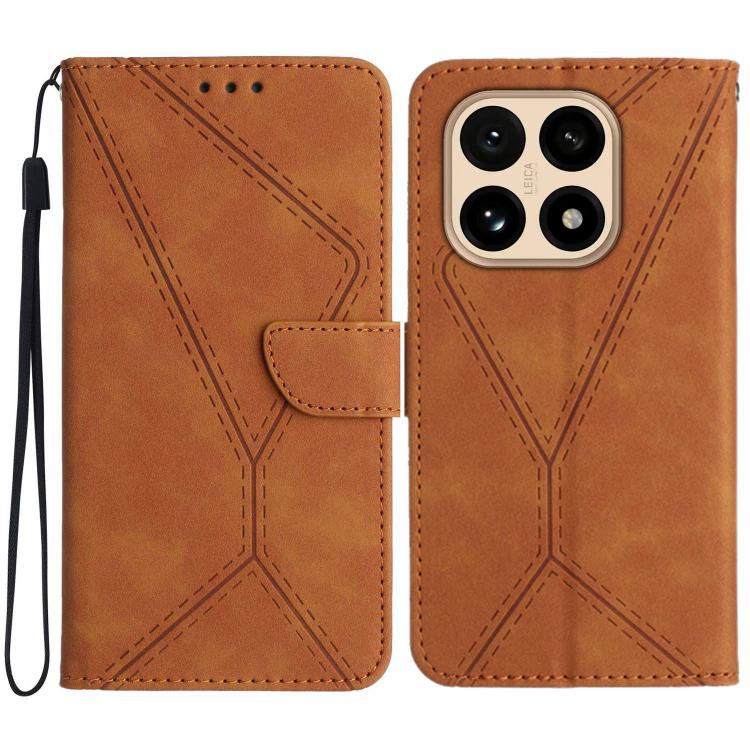 Stitching Embossed Leather Phone Case