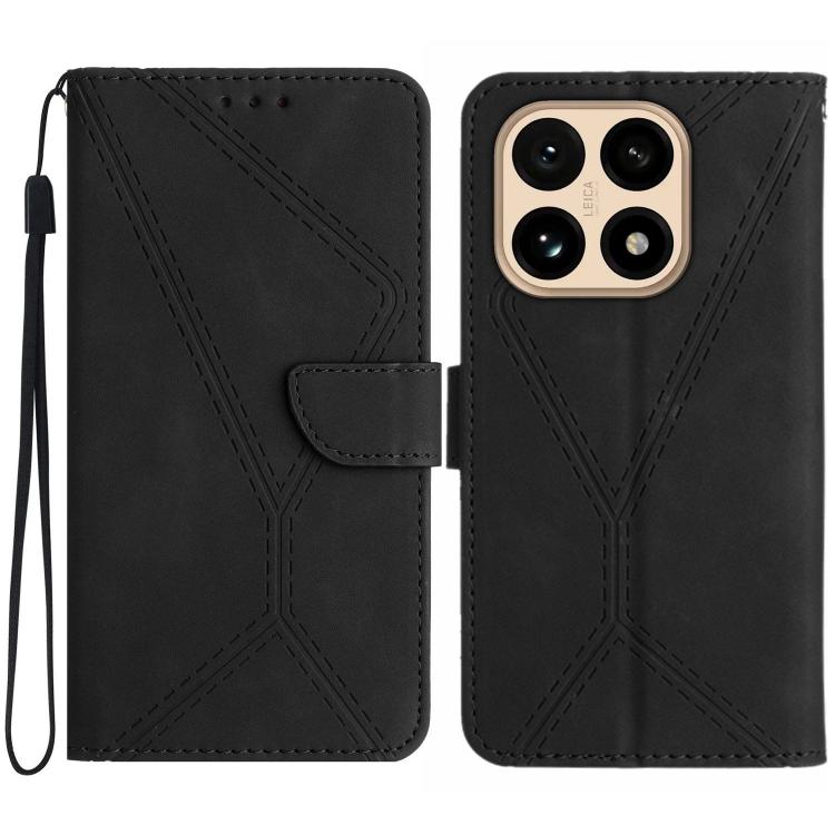 Stitching Embossed Leather Phone Case