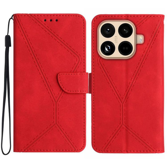 Stitching Embossed Leather Phone Case