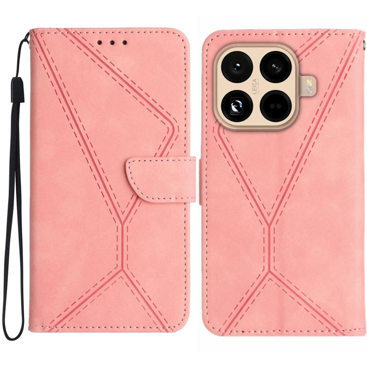 Stitching Embossed Leather Phone Case