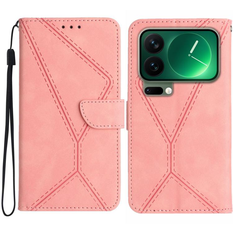 Stitching Embossed Leather Phone Case