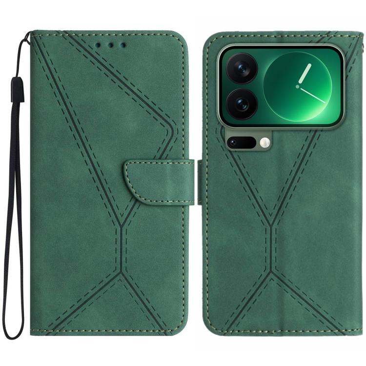 Stitching Embossed Leather Phone Case