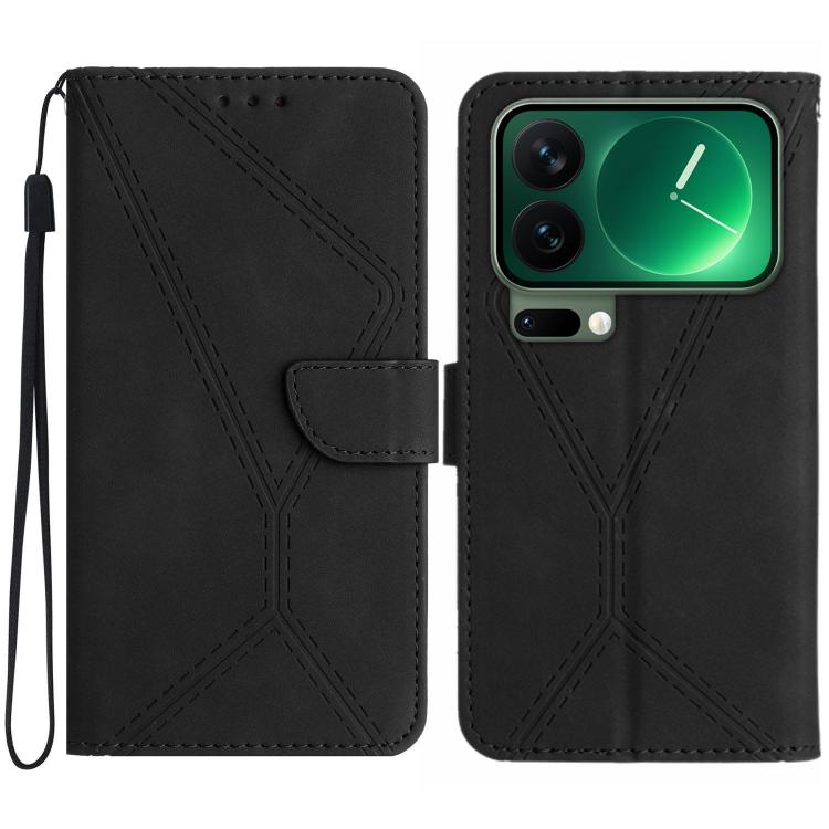 Stitching Embossed Leather Phone Case, For Xiaomi Poco X8 Pro 5G, For Xiaomi 17 Pro Max, For Xiaomi 17 Pro, For Xiaomi 17