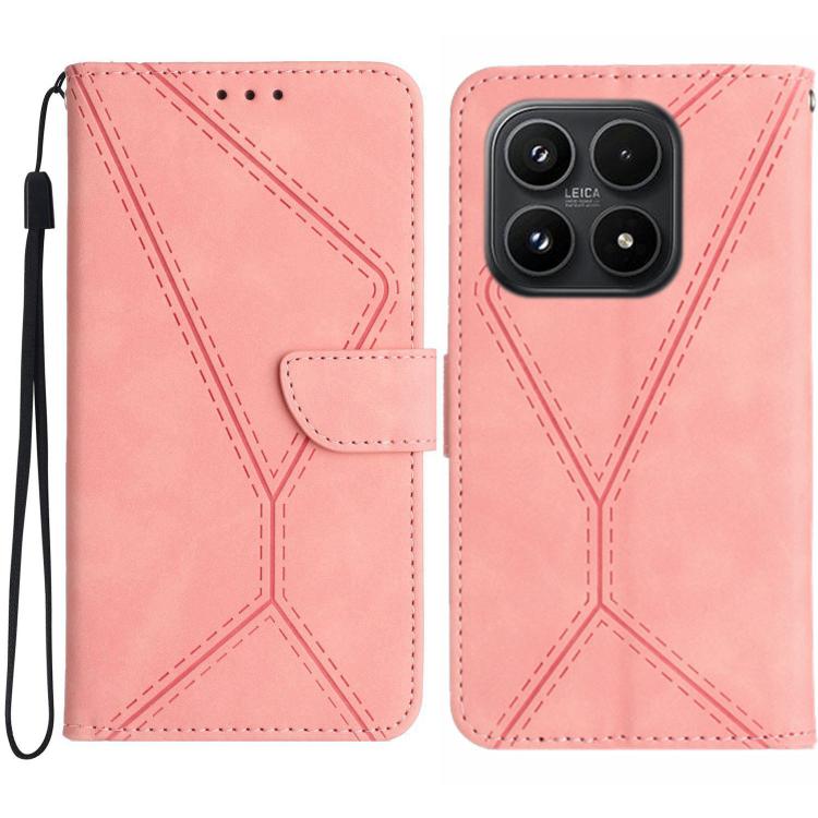 Stitching Embossed Leather Phone Case