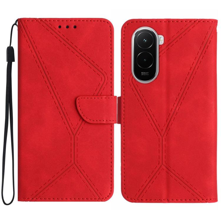 Stitching Embossed Leather Phone Case, For Xiaomi Poco M7 4G 169mm, For Xiaomi 15T Pro, For Xiaomi 15T, For Xiaomi 15 Ultra