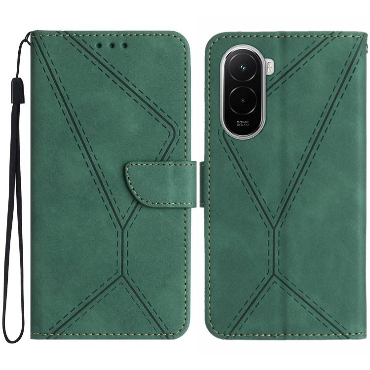 Stitching Embossed Leather Phone Case