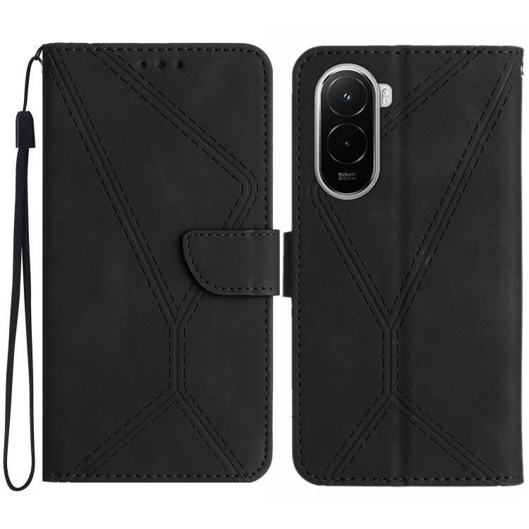 Stitching Embossed Leather Phone Case, For Xiaomi Poco M7 4G 169mm, For Xiaomi 15T Pro, For Xiaomi 15T, For Xiaomi 15 Ultra