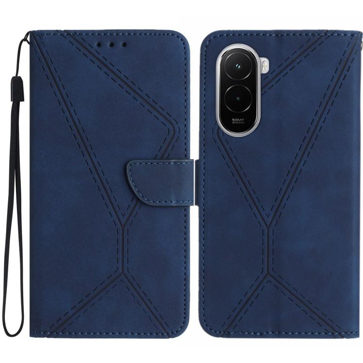 Stitching Embossed Leather Phone Case