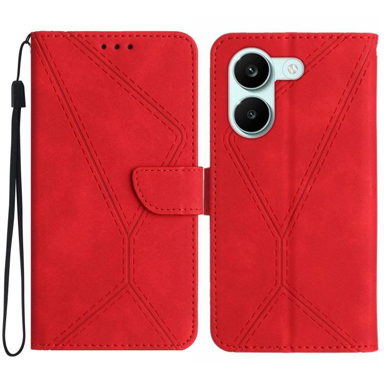 Stitching Embossed Leather Phone Case, For Xiaomi Poco X8 Pro 5G, For Xiaomi 17 Pro Max, For Xiaomi 17 Pro, For Xiaomi 17