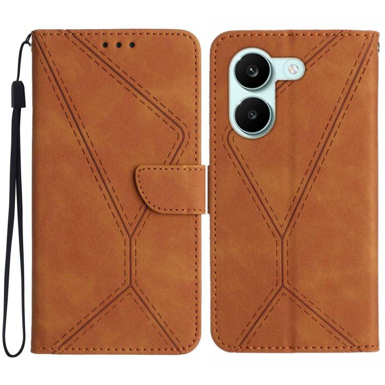 Stitching Embossed Leather Phone Case, For Xiaomi Poco X8 Pro 5G, For Xiaomi 17 Pro Max, For Xiaomi 17 Pro, For Xiaomi 17
