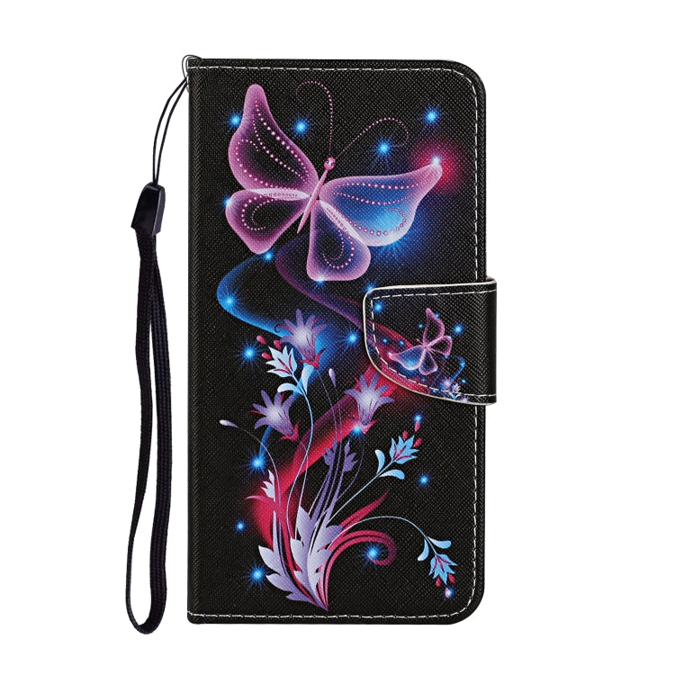Colored Drawing Pattern Horizontal Flip Leather Case with Holder &amp; Card Slots &amp; Wallet, For Vivo V17 Pro