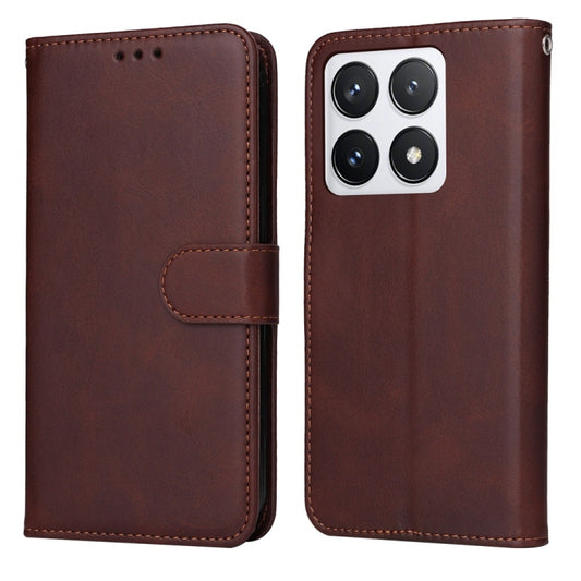 Classic Calf Texture Flip Leather Phone Case