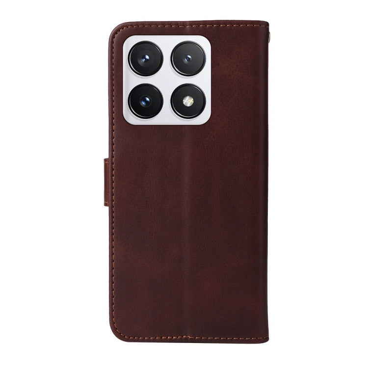 Classic Calf Texture Flip Leather Phone Case