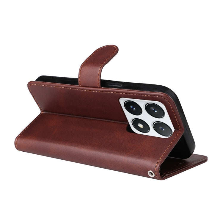 Classic Calf Texture Flip Leather Phone Case