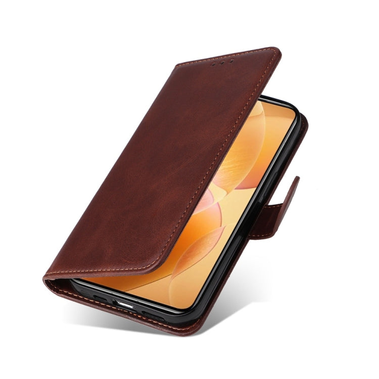 Classic Calf Texture Flip Leather Phone Case