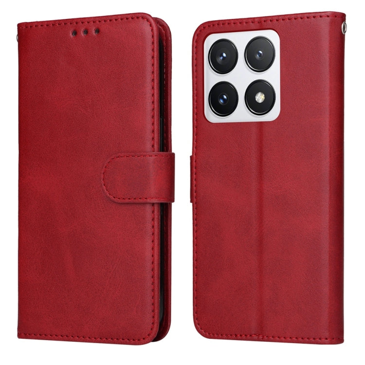 Classic Calf Texture Flip Leather Phone Case