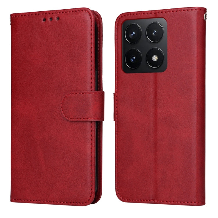 Classic Calf Texture Flip Leather Phone Case