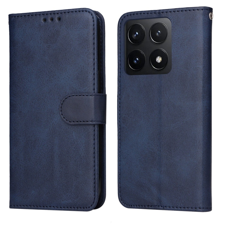 Classic Calf Texture Flip Leather Phone Case