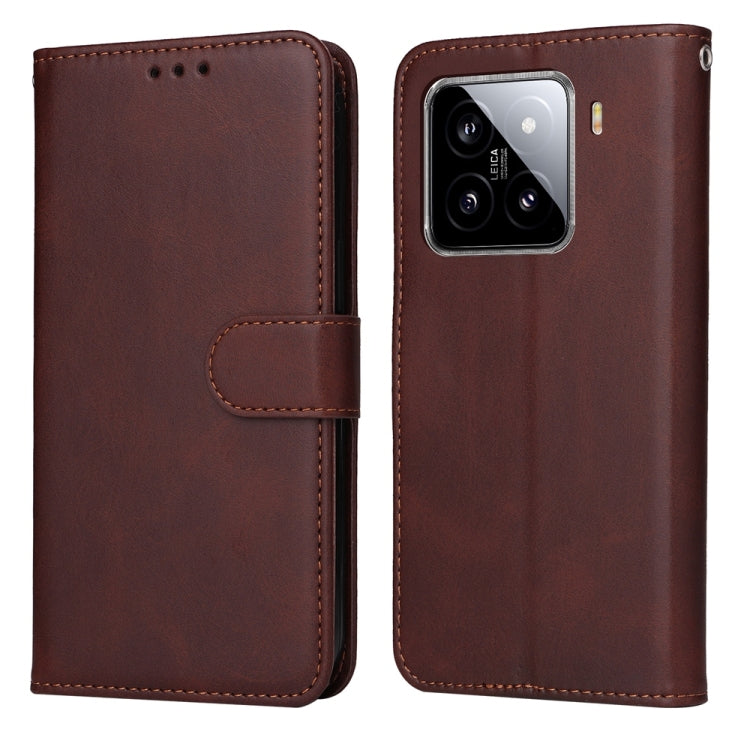 Classic Calf Texture Flip Leather Phone Case
