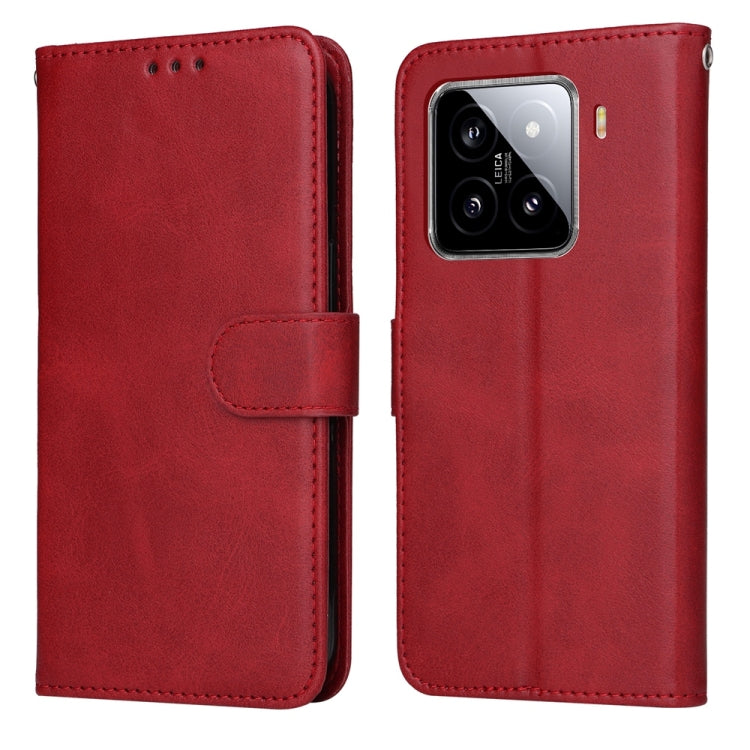 Classic Calf Texture Flip Leather Phone Case