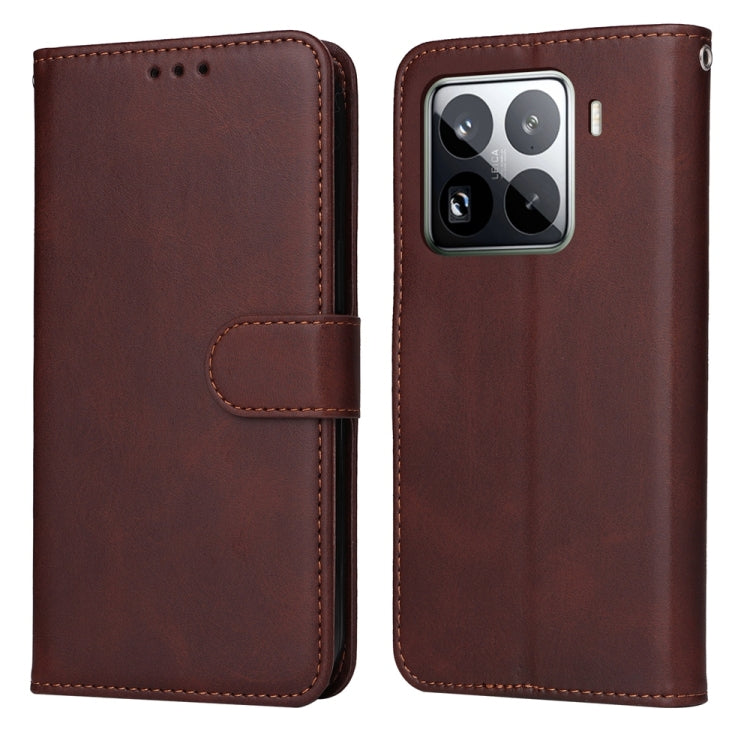 Classic Calf Texture Flip Leather Phone Case