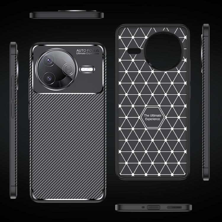 Carbon Fiber Texture Shockproof TPU Phone Case