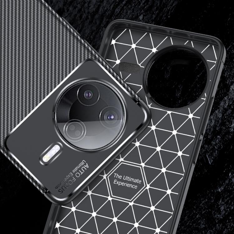 Carbon Fiber Texture Shockproof TPU Phone Case