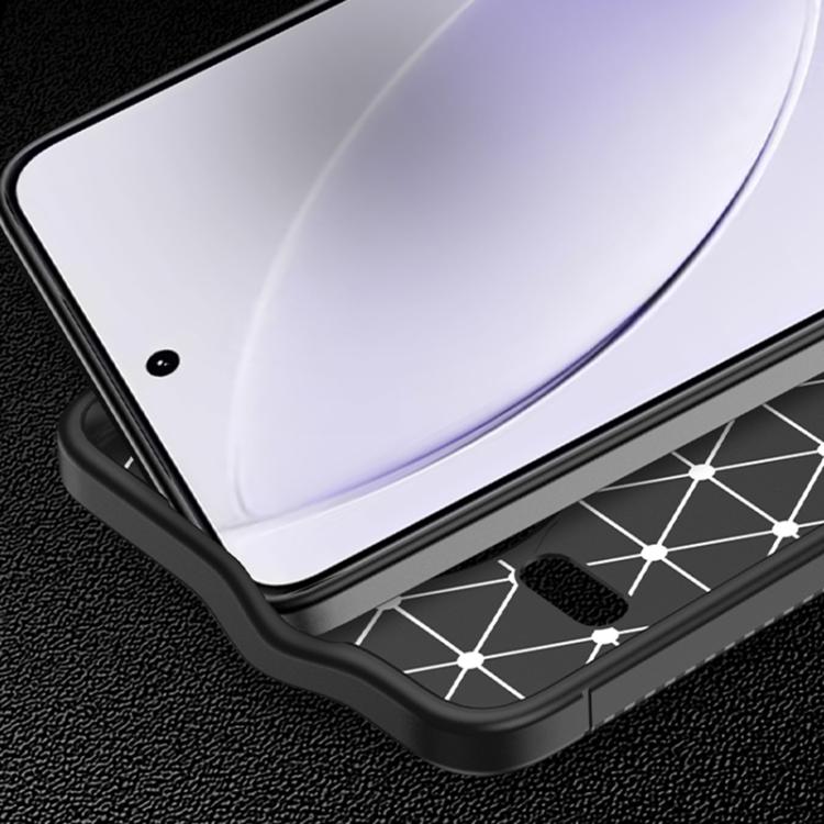 Carbon Fiber Texture Shockproof TPU Phone Case