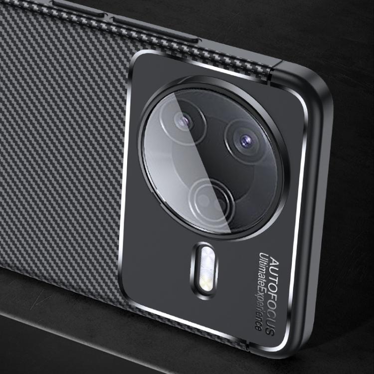 Carbon Fiber Texture Shockproof TPU Phone Case