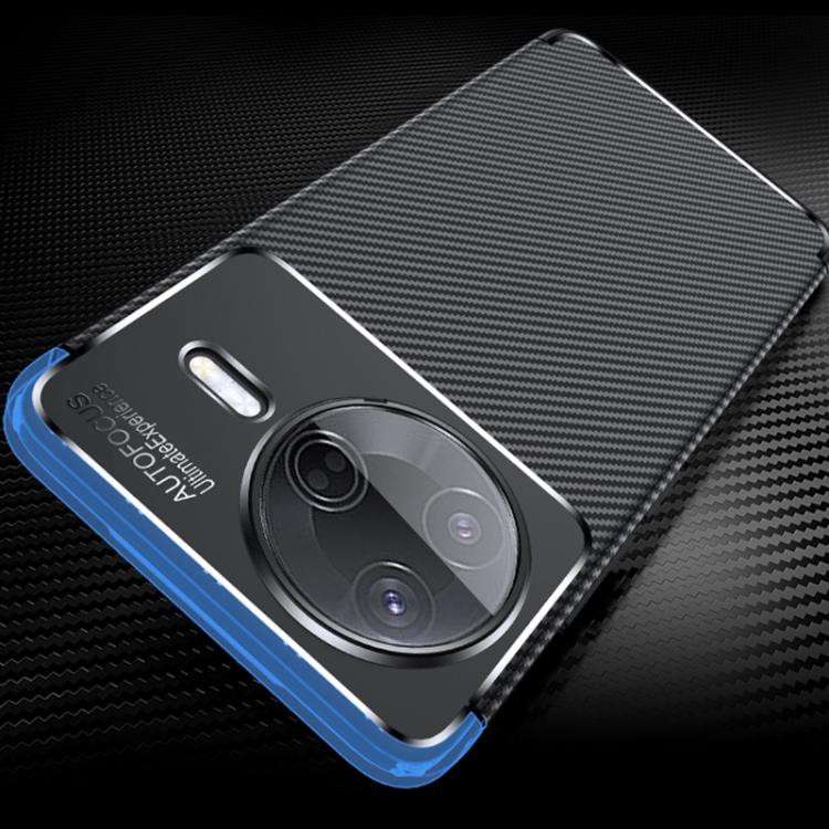 Carbon Fiber Texture Shockproof TPU Phone Case