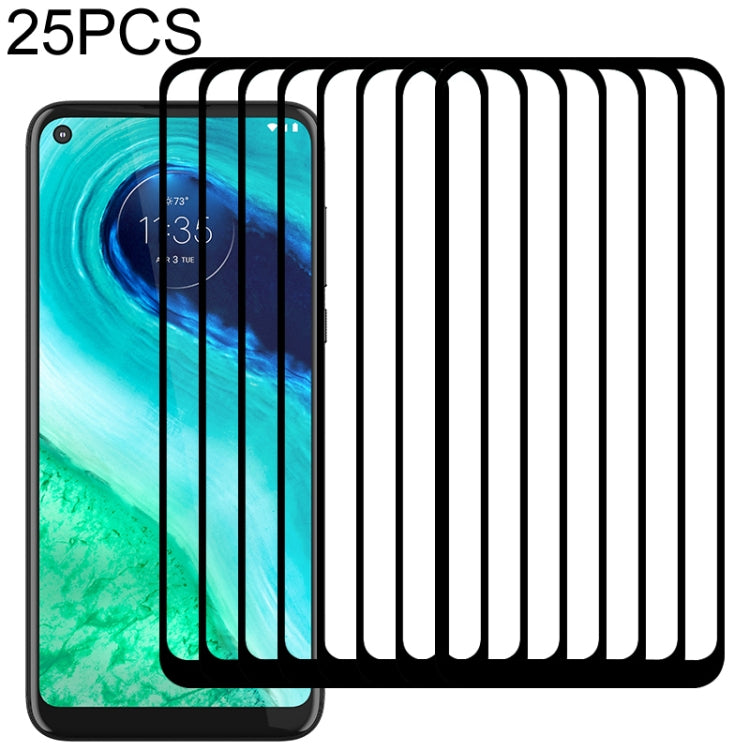 25 PCS Full Glue Full Screen Tempered Glass Film, For OPPO Realme C15 (25 PCS), For OPPO Realme 6 (25 PCS), For OPPO Realme 6 Pro (25 PCS), For Motorola Moto G Fast (25 PCS), For OPPO Realme 6i (25 PCS), For Samsung Galaxy A Quantum (25 PCS)