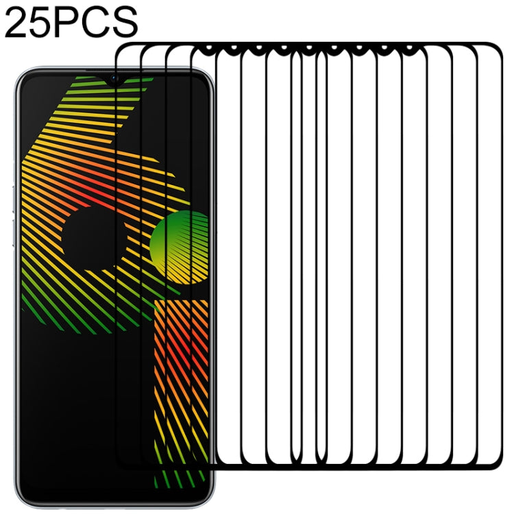 25 PCS Full Glue Full Screen Tempered Glass Film, For OPPO Realme C15 (25 PCS), For OPPO Realme 6 (25 PCS), For OPPO Realme 6 Pro (25 PCS), For Motorola Moto G Fast (25 PCS), For OPPO Realme 6i (25 PCS), For Samsung Galaxy A Quantum (25 PCS)