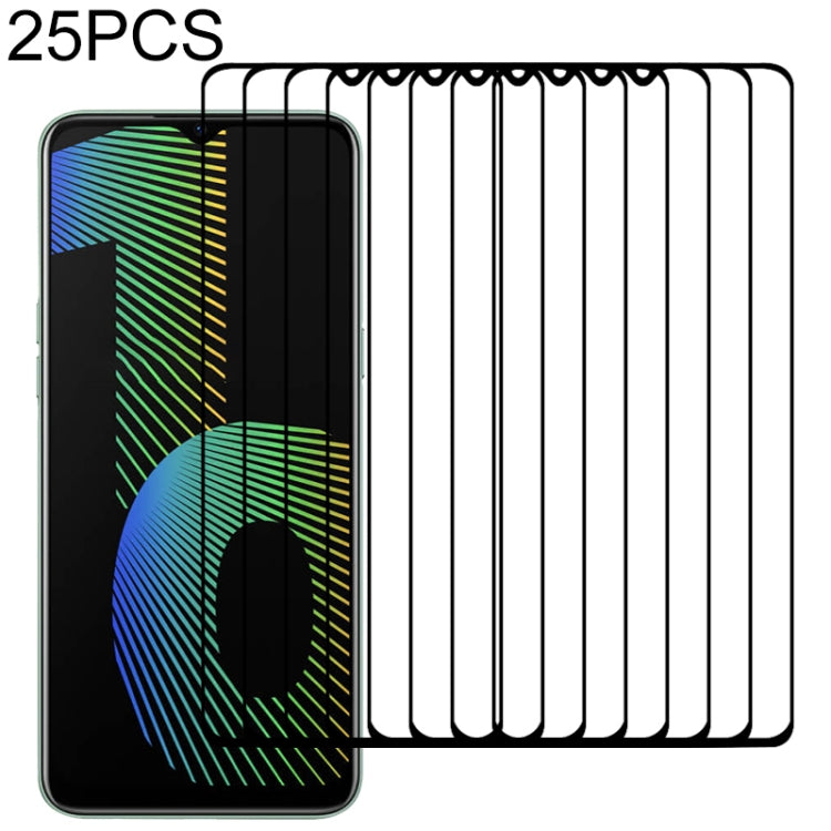 25 PCS Full Glue Full Screen Tempered Glass Film, For OPPO Realme C15 (25 PCS), For OPPO Realme 6 (25 PCS), For OPPO Realme 6 Pro (25 PCS), For Motorola Moto G Fast (25 PCS), For OPPO Realme 6i (25 PCS), For Samsung Galaxy A Quantum (25 PCS)