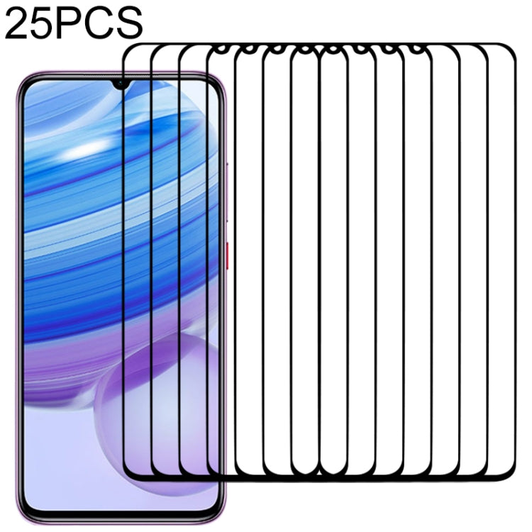 25 PCS Full Glue Full Screen Tempered Glass Film, For OPPO Realme C15 (25 PCS), For OPPO Realme 6 (25 PCS), For OPPO Realme 6 Pro (25 PCS), For Motorola Moto G Fast (25 PCS), For OPPO Realme 6i (25 PCS), For Samsung Galaxy A Quantum (25 PCS)