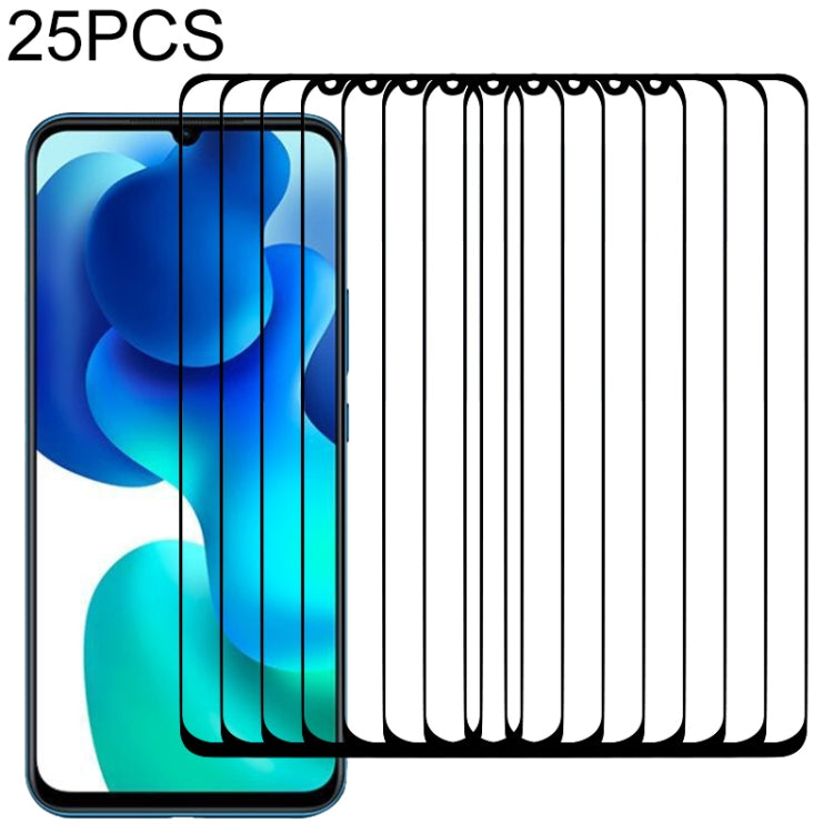 25 PCS Full Glue Full Screen Tempered Glass Film, For OPPO Realme C15 (25 PCS), For OPPO Realme 6 (25 PCS), For OPPO Realme 6 Pro (25 PCS), For Motorola Moto G Fast (25 PCS), For OPPO Realme 6i (25 PCS), For Samsung Galaxy A Quantum (25 PCS)