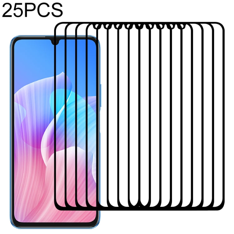 25 PCS Full Glue Full Screen Tempered Glass Film, For OPPO Realme C15 (25 PCS), For OPPO Realme 6 (25 PCS), For OPPO Realme 6 Pro (25 PCS), For Motorola Moto G Fast (25 PCS), For OPPO Realme 6i (25 PCS), For Samsung Galaxy A Quantum (25 PCS)