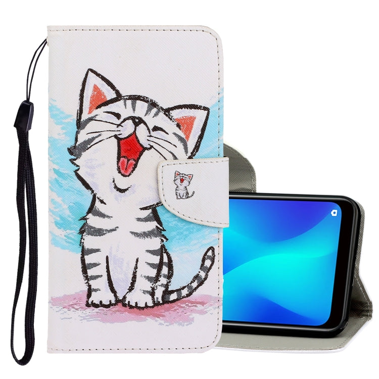 3D Colored Drawing Horizontal Flip PU Leather Case with Holder &amp; Card Slots &amp; Wallet, Series 2