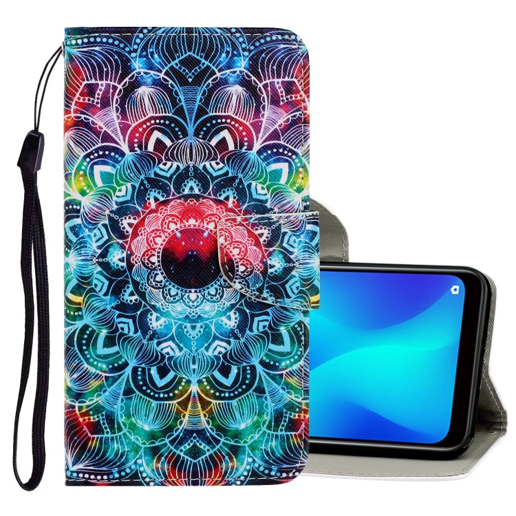 3D Colored Drawing Horizontal Flip PU Leather Case with Holder & Card Slots & Wallet, Series 2