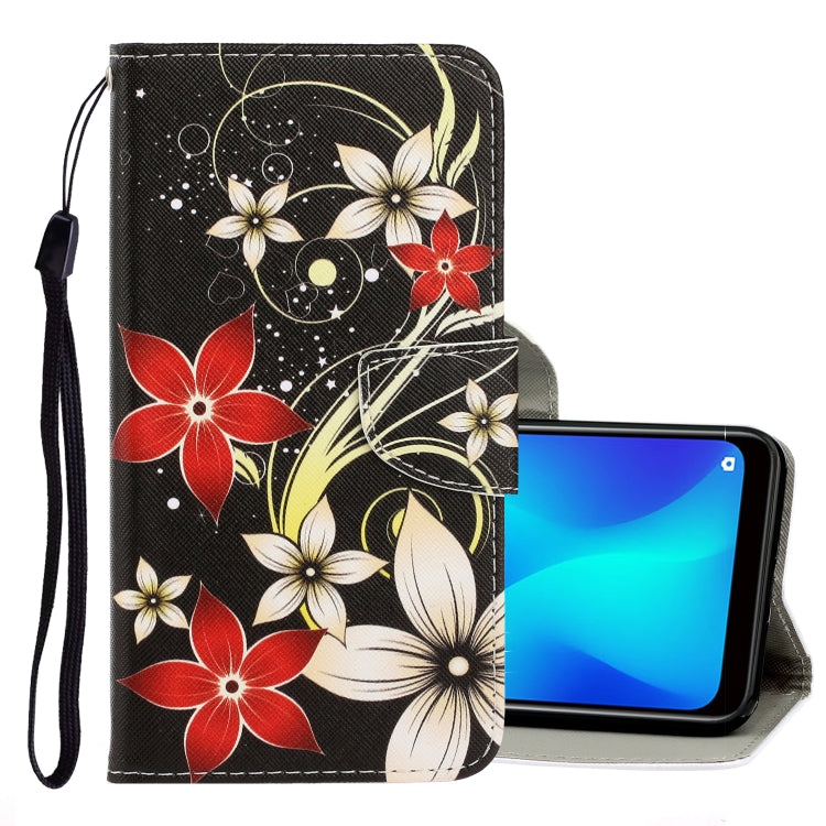 3D Colored Drawing Horizontal Flip PU Leather Case with Holder & Card Slots & Wallet, Series 2