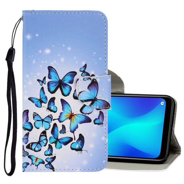 3D Colored Drawing Horizontal Flip PU Leather Case with Holder & Card Slots & Wallet, Series 2