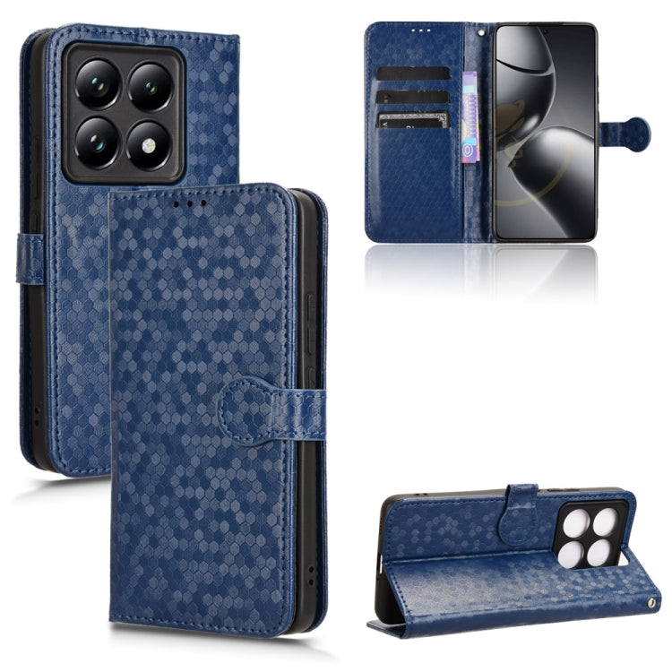 Honeycomb Dot Texture Leather Phone Case