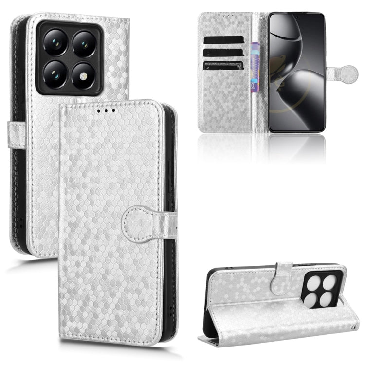Honeycomb Dot Texture Leather Phone Case