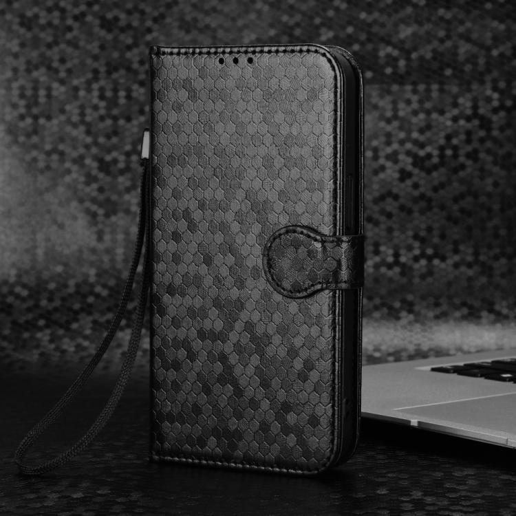 Honeycomb Dot Texture Leather Phone Case, For Xiaomi 15 Ultra, For Xiaomi 15 Pro, For Xiaomi 15, For Xiaomi 14T Pro
