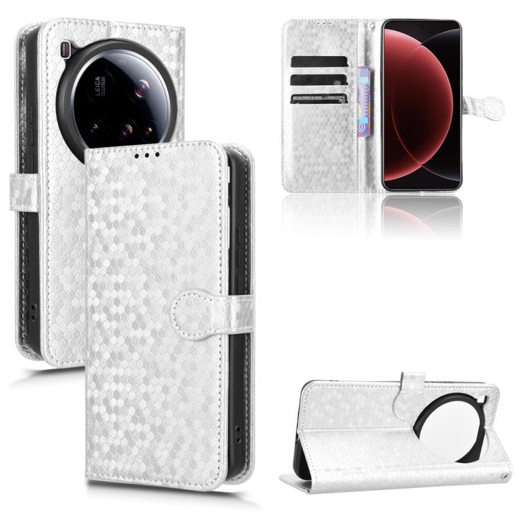 Honeycomb Dot Texture Leather Phone Case