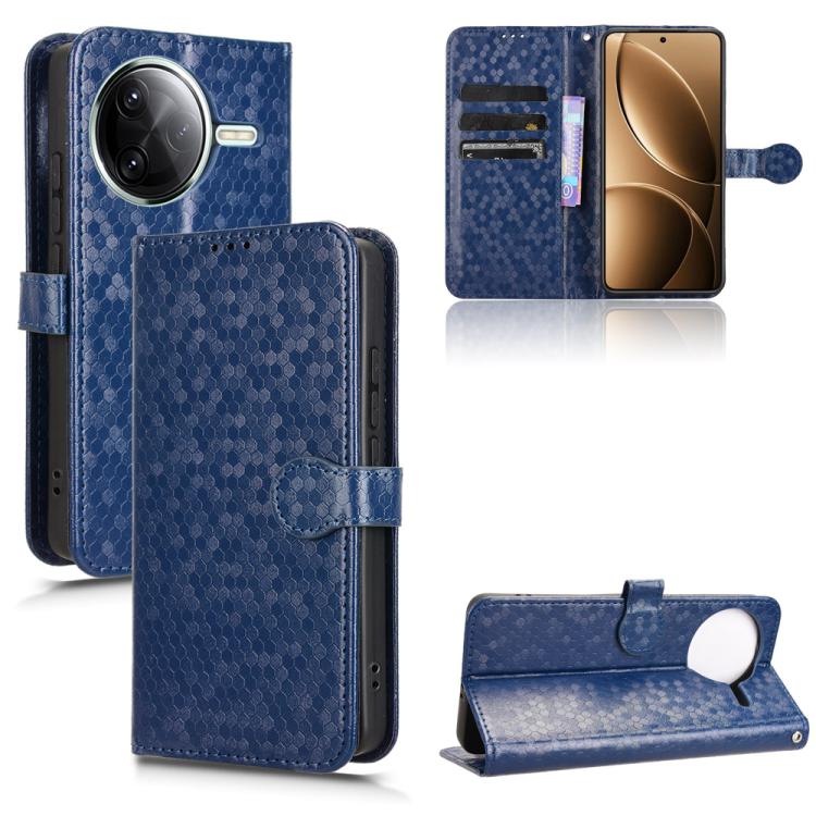 Honeycomb Dot Texture Leather Phone Case