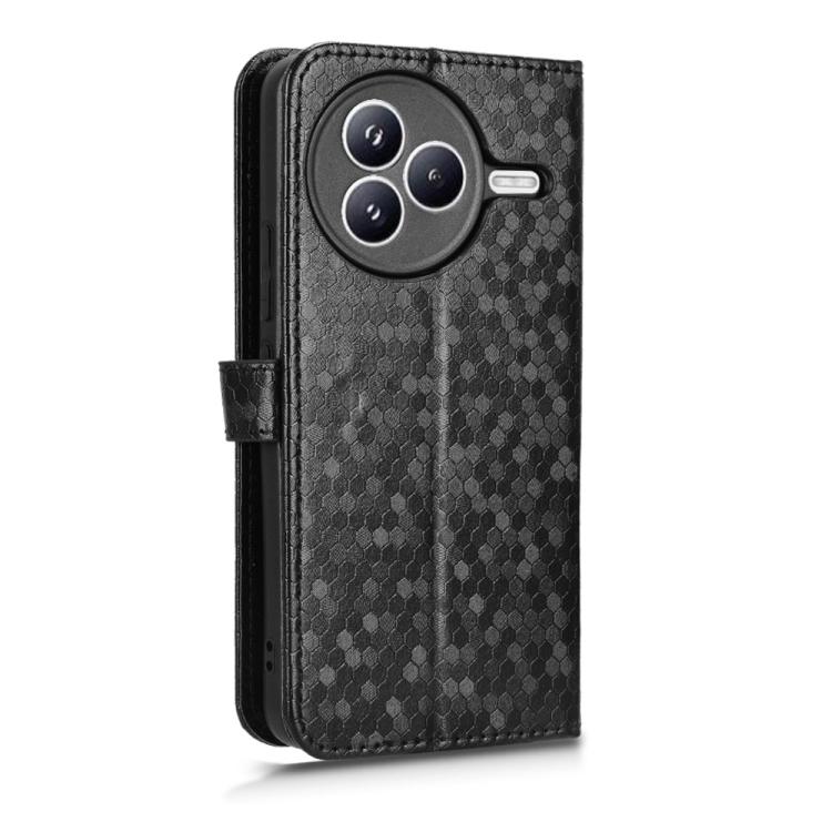 Honeycomb Dot Texture Leather Phone Case