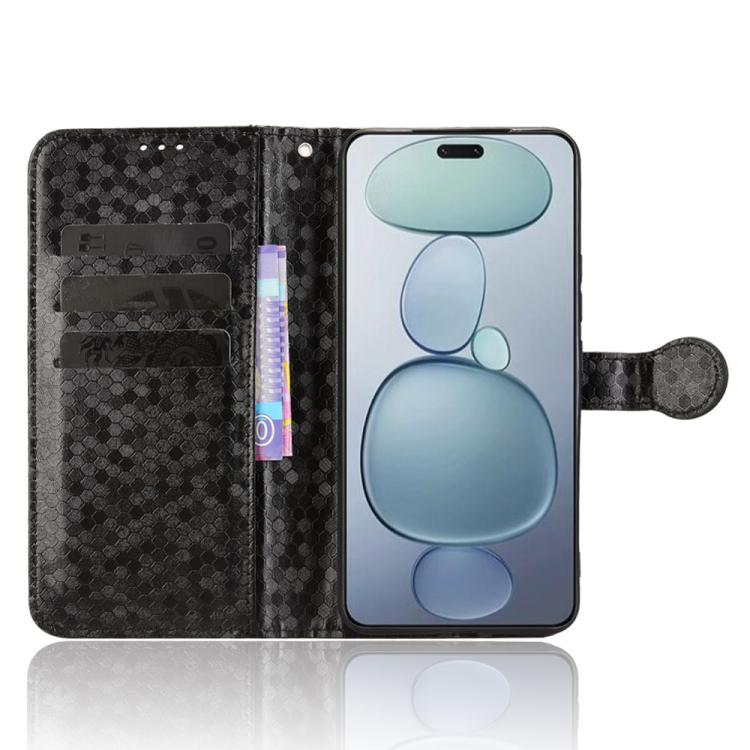 Honeycomb Dot Texture Leather Phone Case